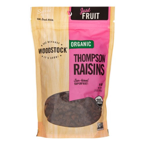 WOODTSOCK - RAISINS, THOMPSON