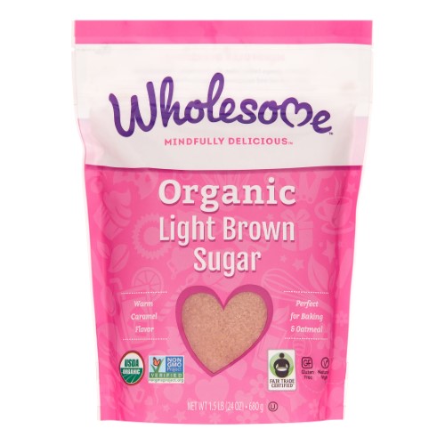 WHOLESOME - SUGAR, LIGHT BROWN