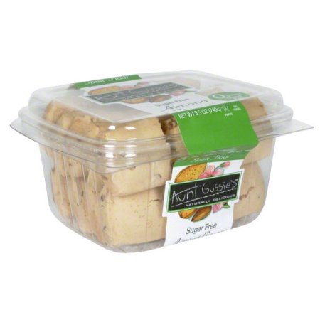 AUNTGU - BISCOTTI, SUGAR FREE SPELT ALMOND