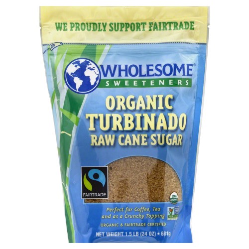 WHOLESOME - SUGAR, TURBINADO, RAW
