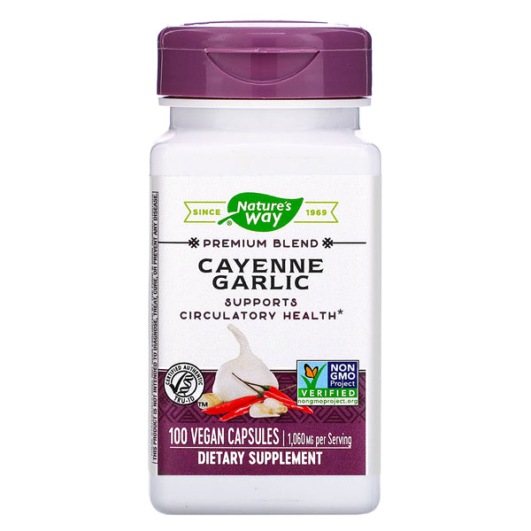 NATURE'S WAY - CAYENNE GARLIC