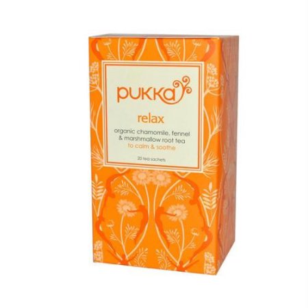 PUKKA - RELAX HERBAL TEA BAGS, 20 CT