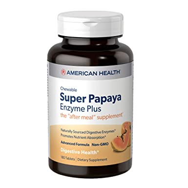 AMERICAN HEALTH - SUPER PAPAYA ENZYME PLUS