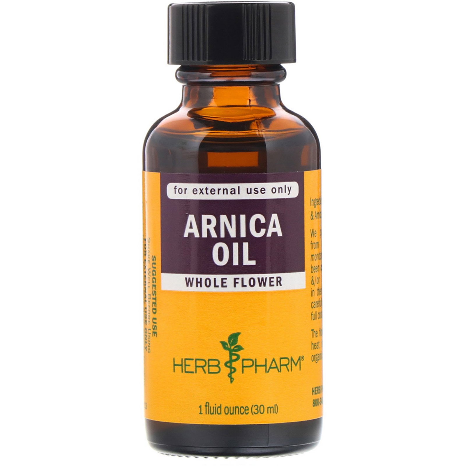 HERB PHARM - ACEITE DE -RNICA, 1 FL OZ (30 ML)