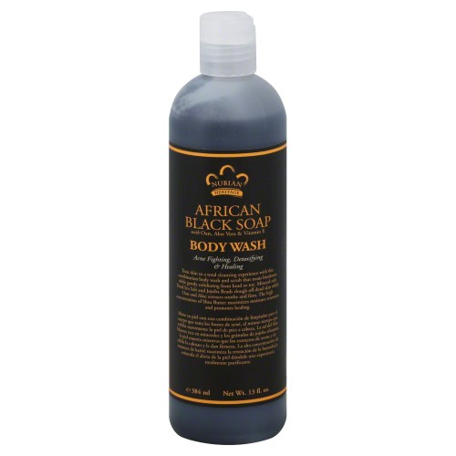 NUBIAN - BODY WASH, AFRICAN BLACK SOAP