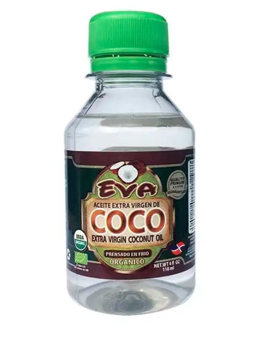 EVA ACEITE DE COCO EXTRAVIRGEN 4 OZ