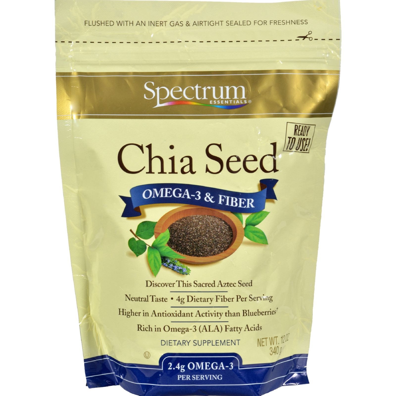 SPECTRUM - CHIA SEED, OMEGA-3 & FIBER