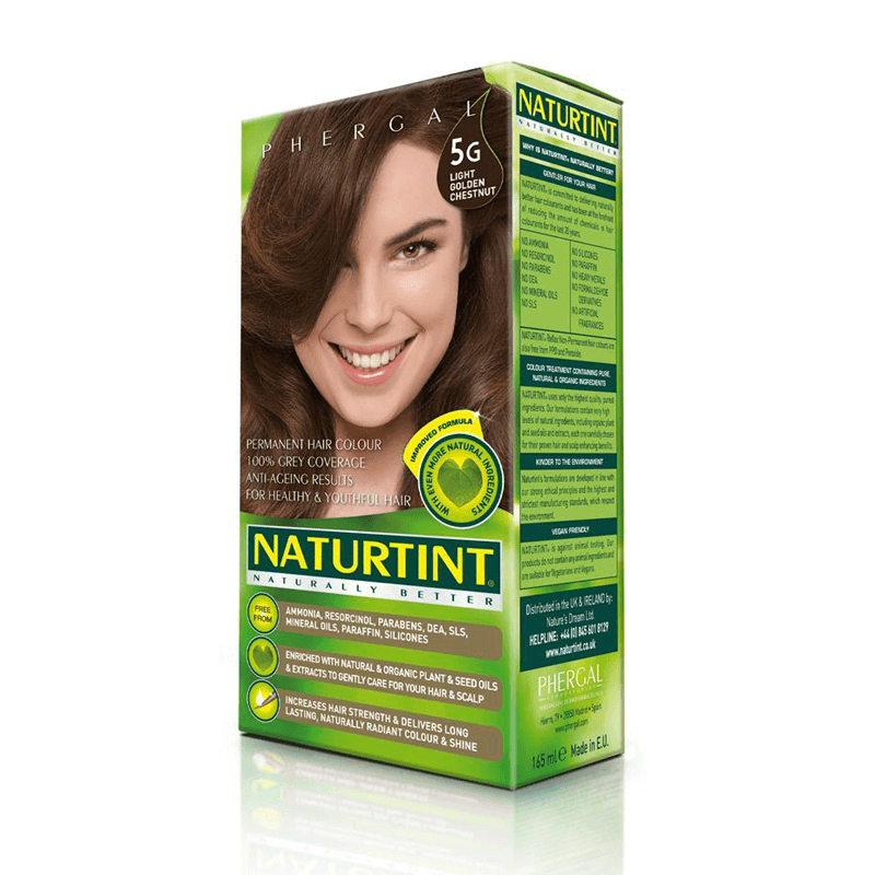 NATURTINT - HAIR COLOR, 5G, LIGHT GOLDEN CHESTNUT