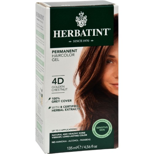 HRBTNT - HAIR COLOR, 4D, GOLDEN CHESTNUT