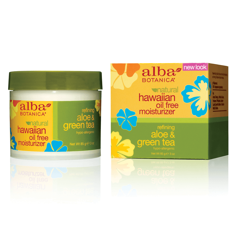 ALBA - OIL FREE MOISTURIZER, ALOE & GREEN TEA