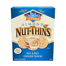 BLUE-D - NUT THINS, ALMOND