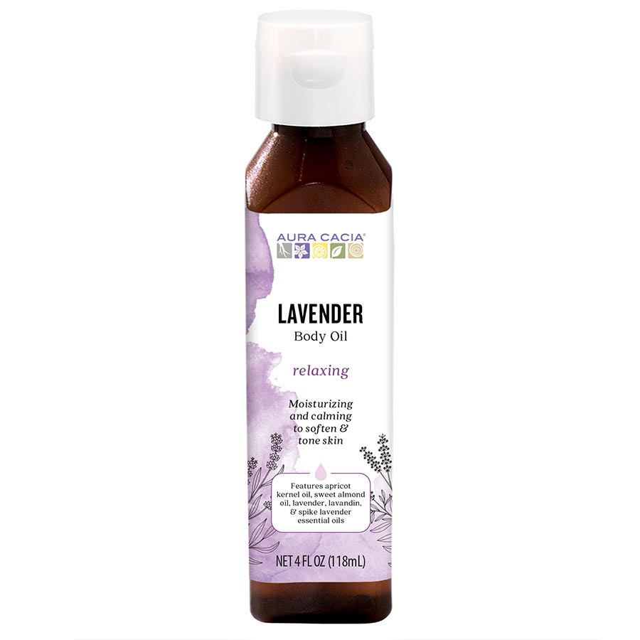 AURA CACIA - BODY OIL, RELAXING LAVENDER