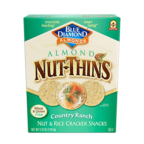 BLUE-D - NUT THINS, COUNTRY RANCH