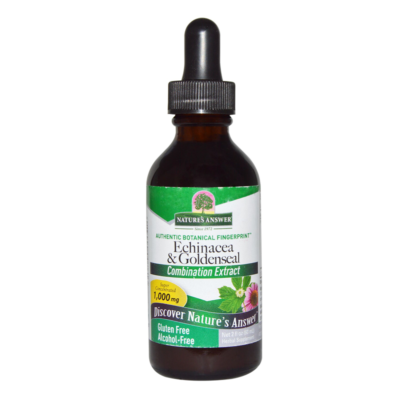 NATURE'S ANSWER - ECHINACEA & GOLDENSEAL