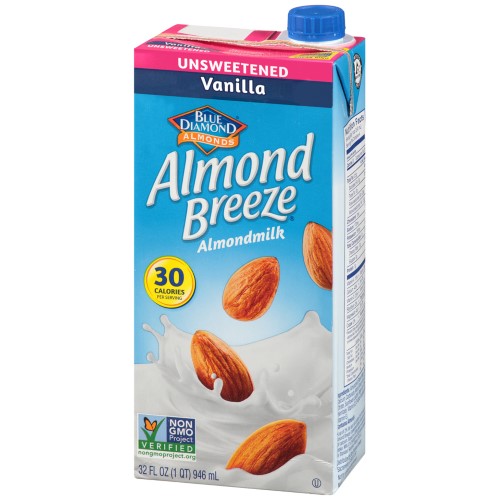 ALMOND BREEZE - VANILLA, UNSEEWTENED
