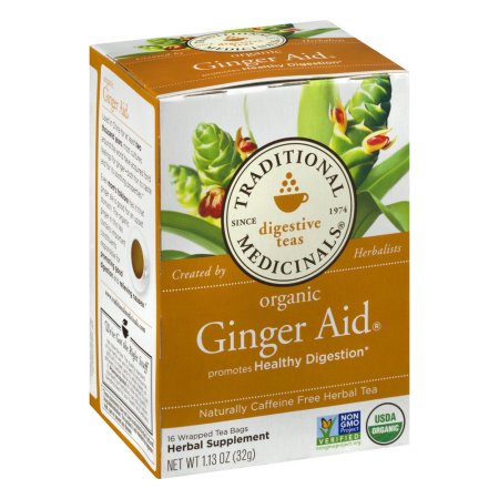 TRADNL - HERB TEA, GINGER AID