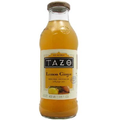 TAZO - ICED TEA, LEMON GINGER