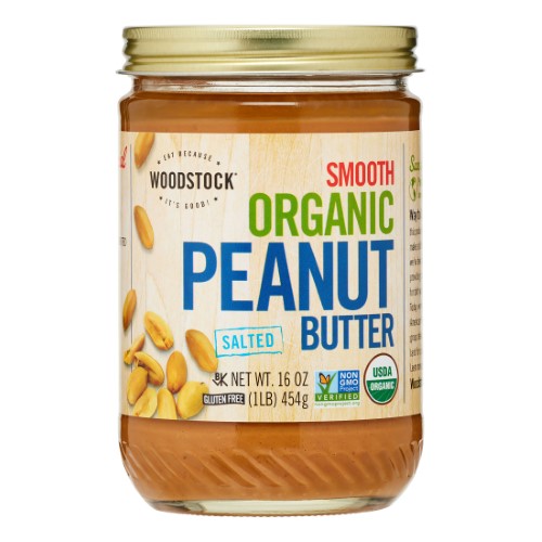 WOODSTOCK - PEANUT BUTTER, SMOOTH, SALTED