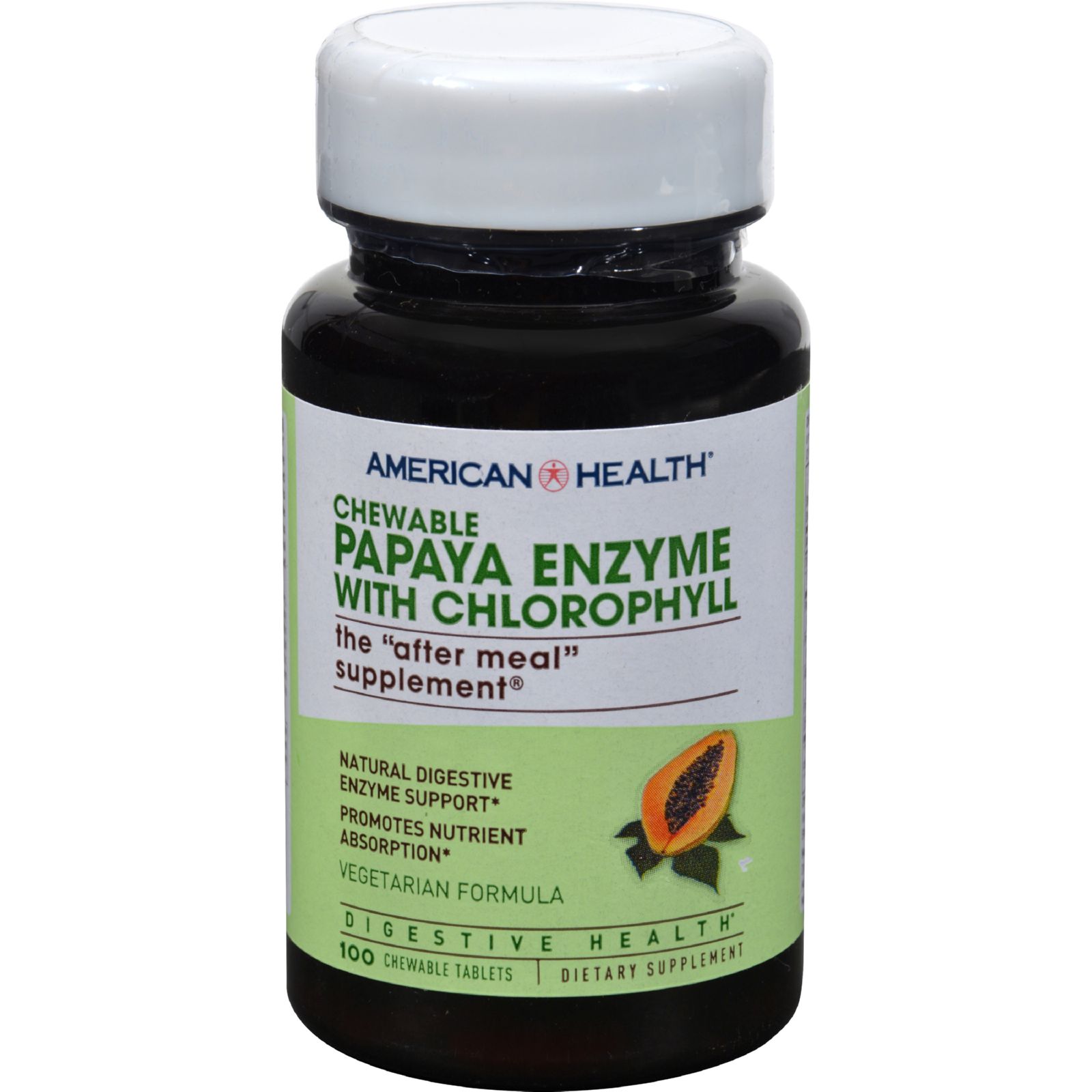 AMERICAN HEALTH - PAPAYA ENZYME W/ CHLOROPYL