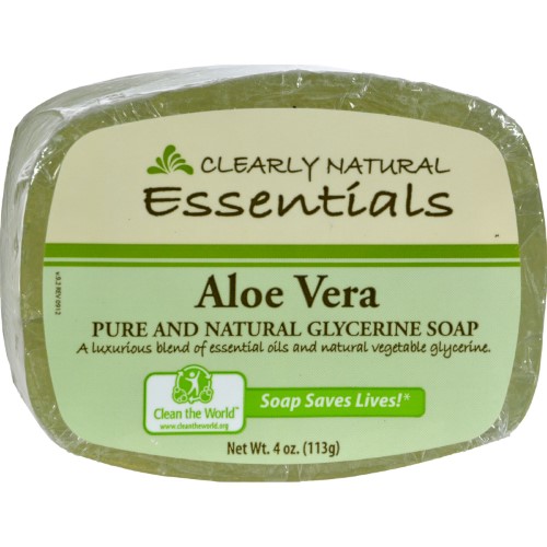 CLRNAT - BAR SOAP, GLYCERINE, ALOE