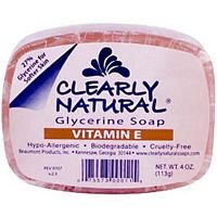 CLRNAT - BAR SOAP, GLYC, VITAMIN E