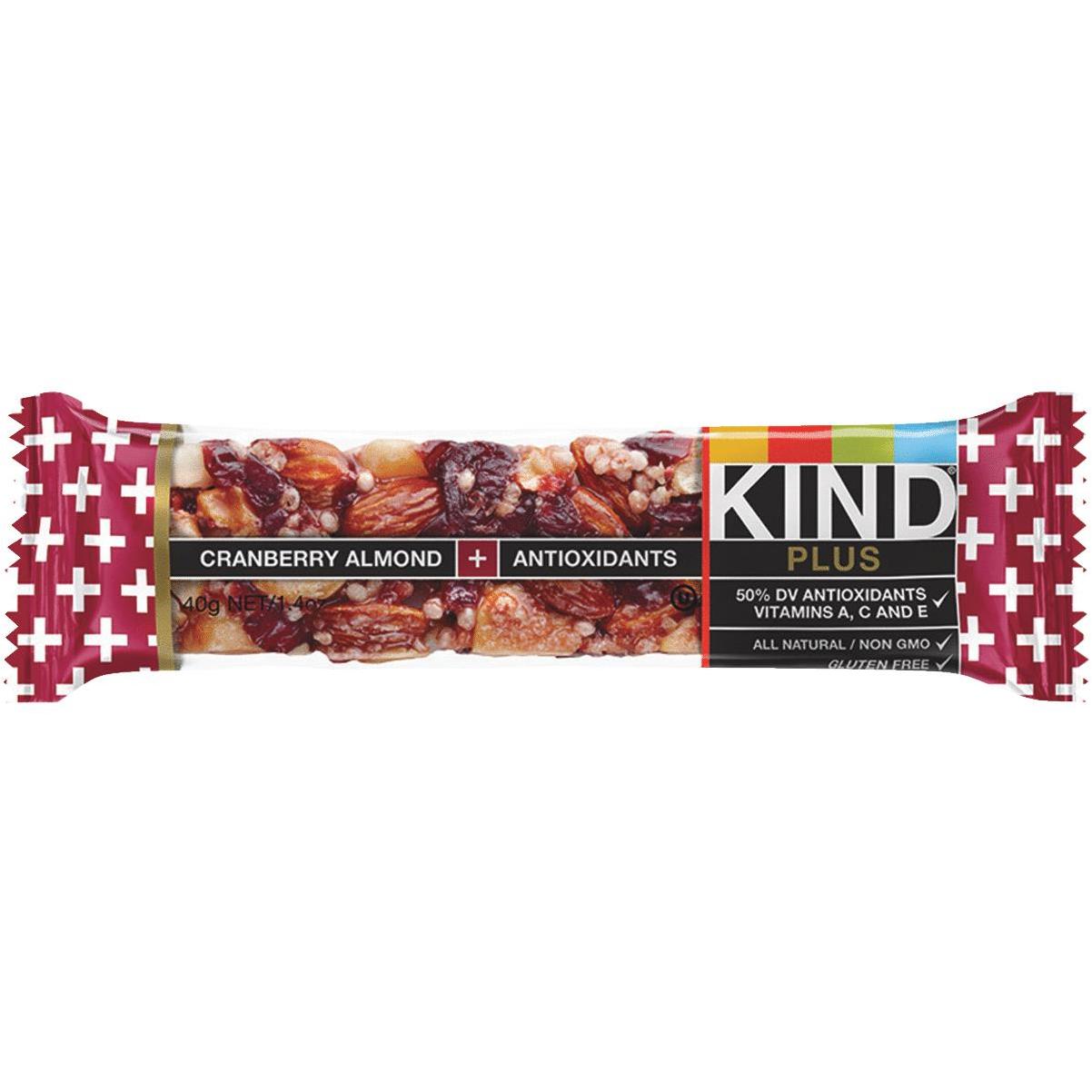 KIND - BAR, CRANBERRY & ALMOND