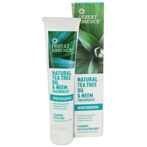 DESERT - TOOTHPASTE, TEA TREE & NEEM, WINTERGREEN