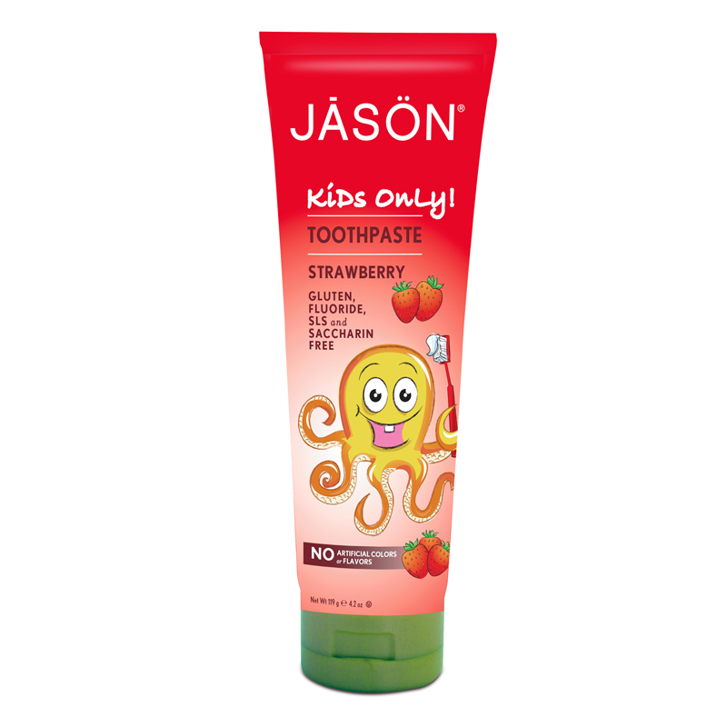 JASON - TOOTHPASTE, KIDS ONLY, STRAWBERRY