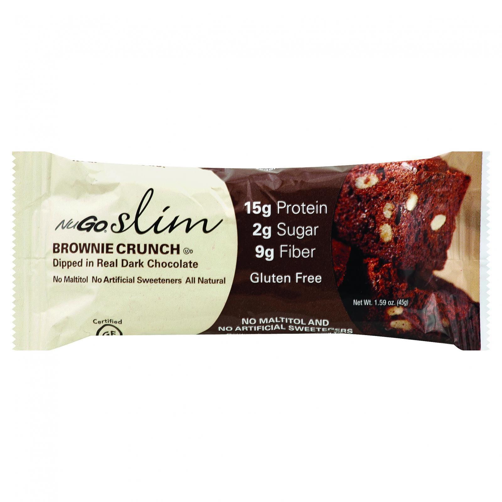 NUGO - BAR, SLIM, BROWNIE CRUNCH