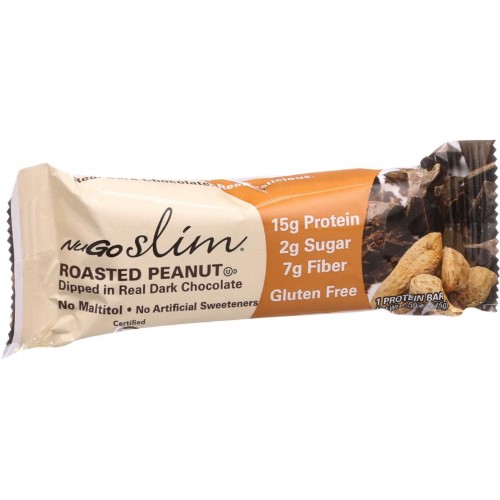 NUGO - BAR, SLIM, ROASTED PEANUT