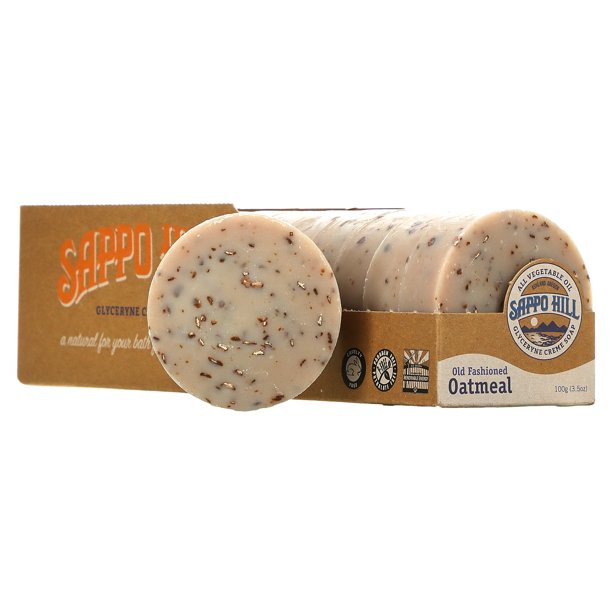 SAPPO - GLYCERINE CREAM SOAP, OATMEAL