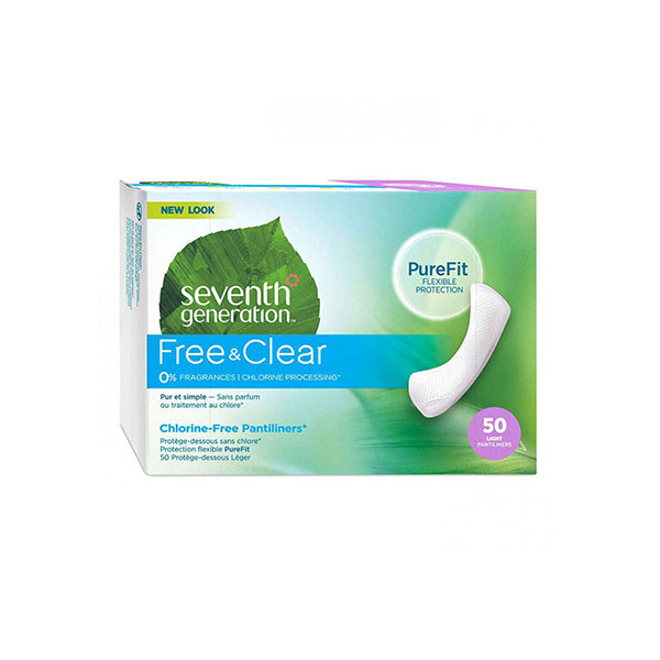 SEVENTH - PANTILINERS, CHLORINE FREE