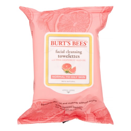 PINK GRAPEFRUIT FACIAL CLEANSING TOWLETTES