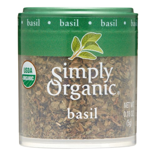 SIMPLY ORGANIC - SPICE, BASIL