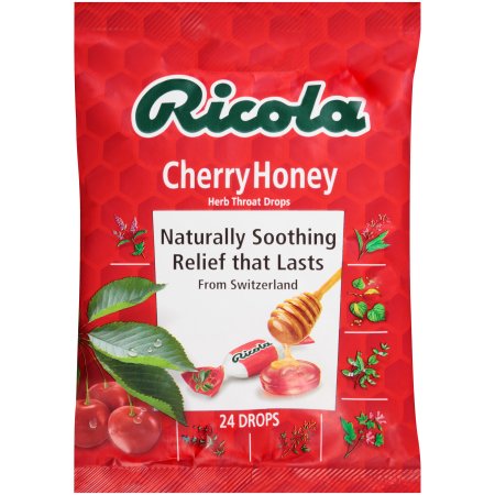 RICOLA - COUGH DROP, CHERRY HONEY