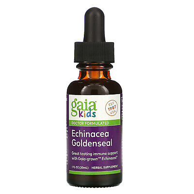 GAIA KIDS - ECHINACEA & GOLDENSEAL 1OZ