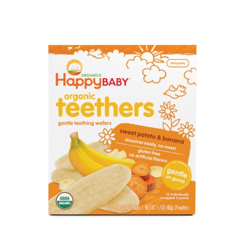 HAPPY - TEETHERS, SWEET POTATO & BANANA