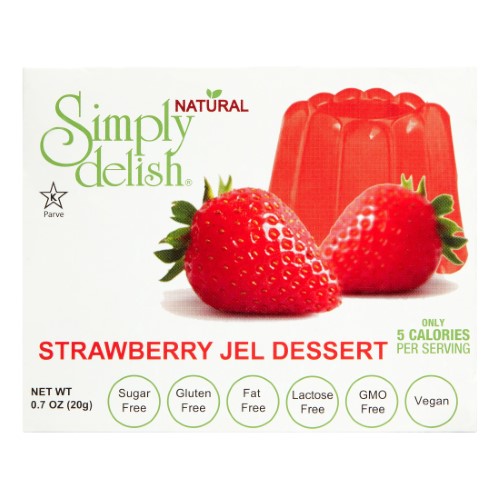 SIMDEL - JEL DESSERT, STRAWBERRY