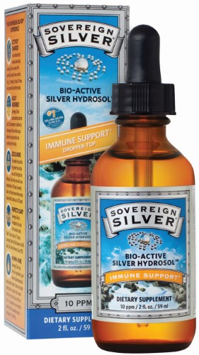 SOVEREIGN SILVER HYDROSOL 10 PPM DROPPER, 2 OZ