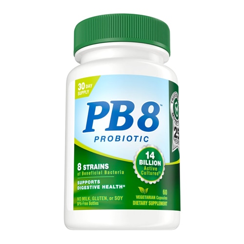 NTRNOW - PB8 ACIDOPHILUS, VEGETARIAN 60 CAPS