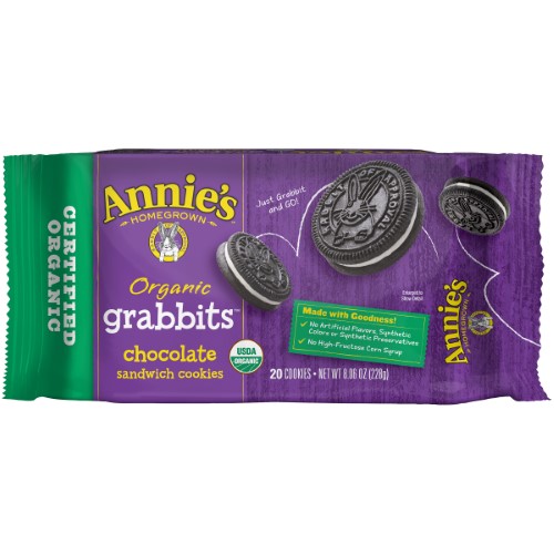 ANNIE - CHOCOLATE SANDWICH COOKIES, GRABBITS