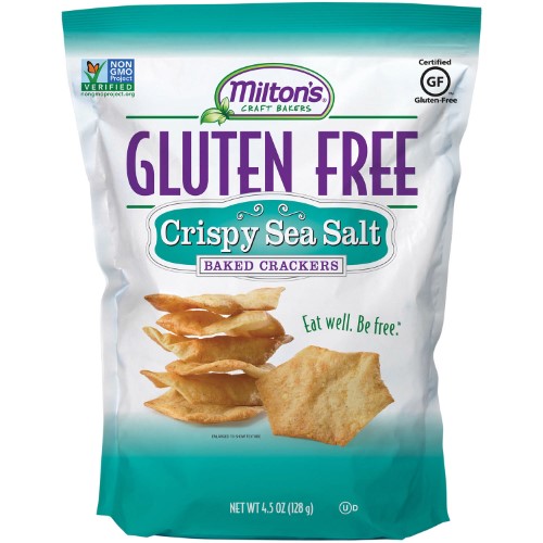 MILTON'S - CRACKERS, SEA SALT, GF