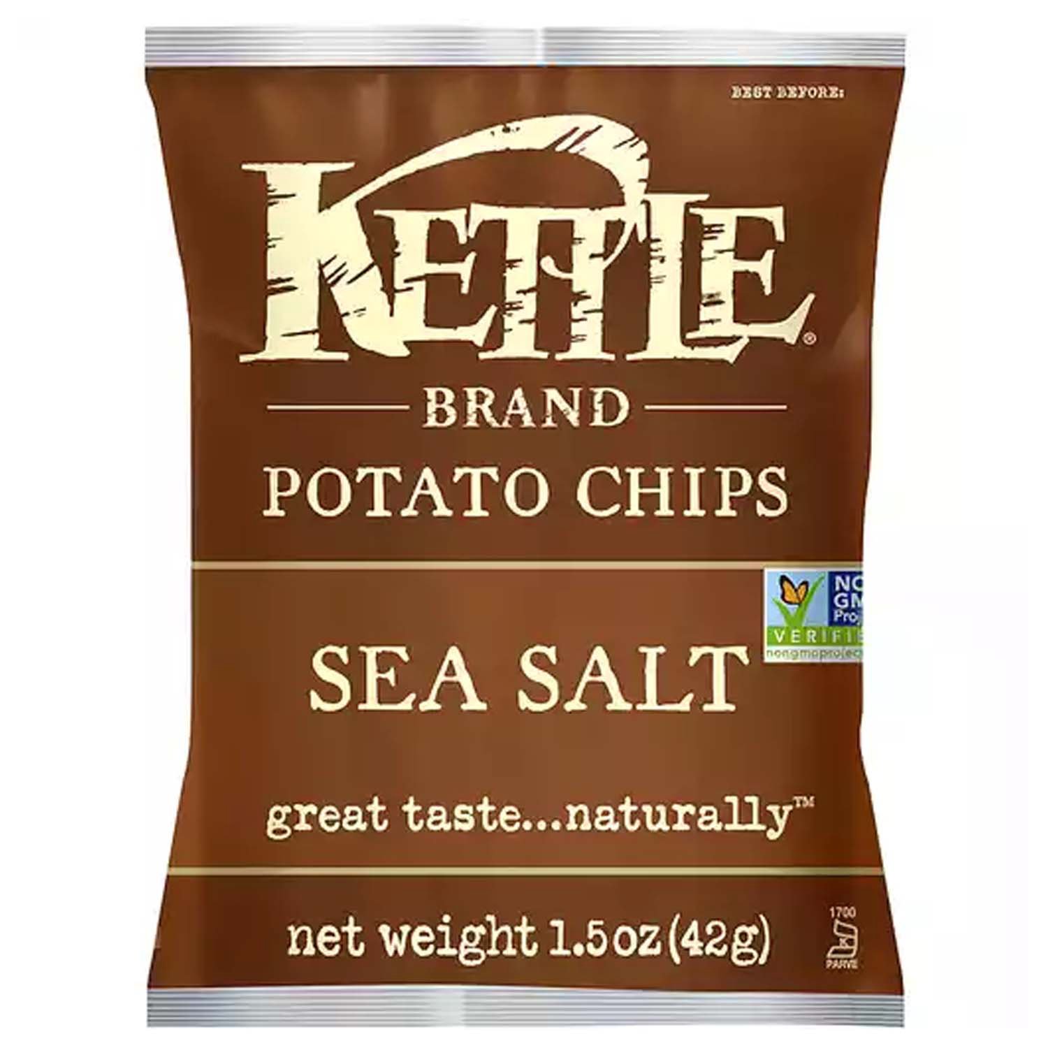 KETTLE - KRINKLE CHIPS, SEA SALT 1.5 OZ