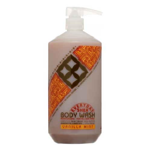 ALAFFIA - BODY WASH, VANILLA-MINT, 32 OZ