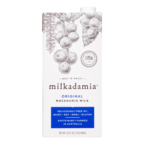 MILKADAMIA - NUT MILK, MACADAMIA