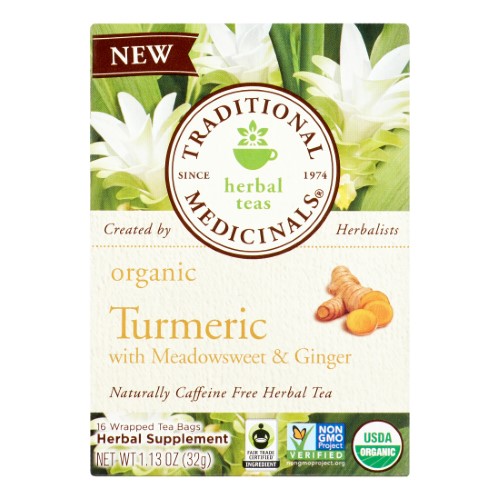TRADNL - TEA, TURMERIC W/ MEADOWSWEET & GINGER