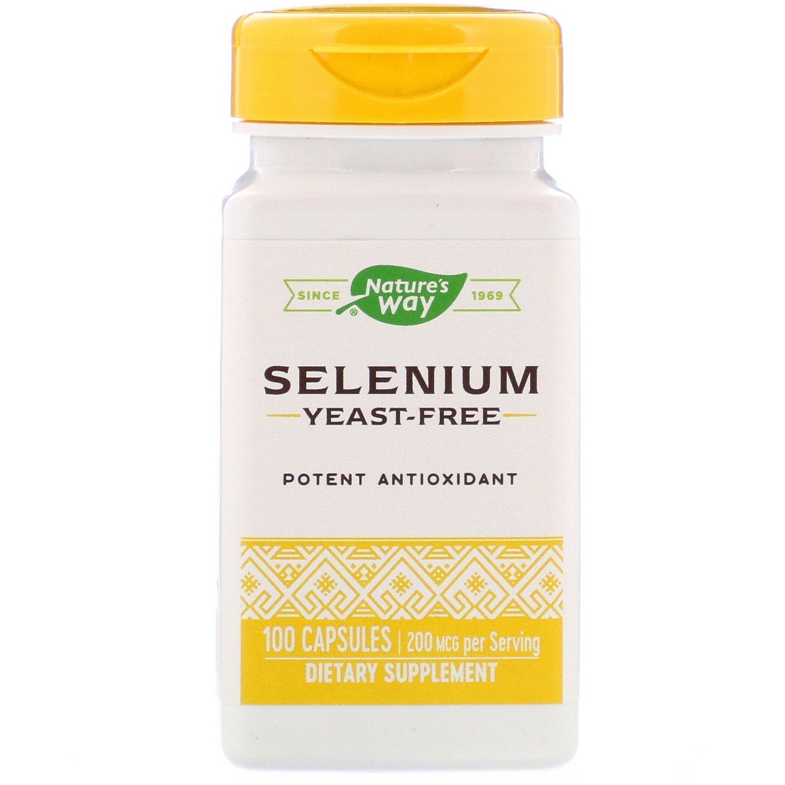 NATURE'S WAY - SELENIUM, 200 MCG