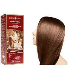 SURYA - HENNA CREAM, LIGHT BROWN