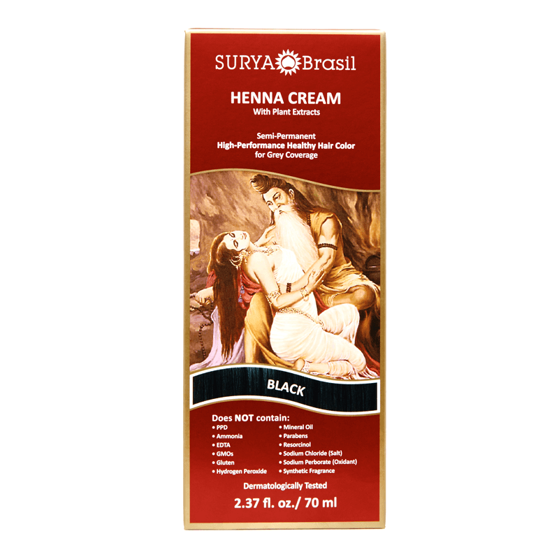 SURYA - HENNA CREAM, BLACK
