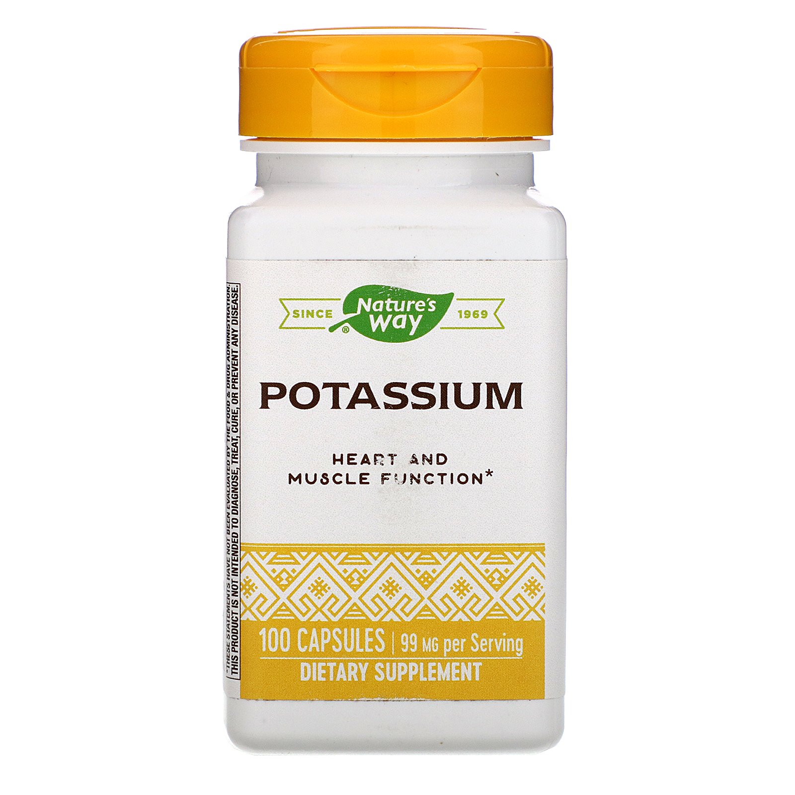 NATURE'S WAY - POTASSIUM, 99 MG